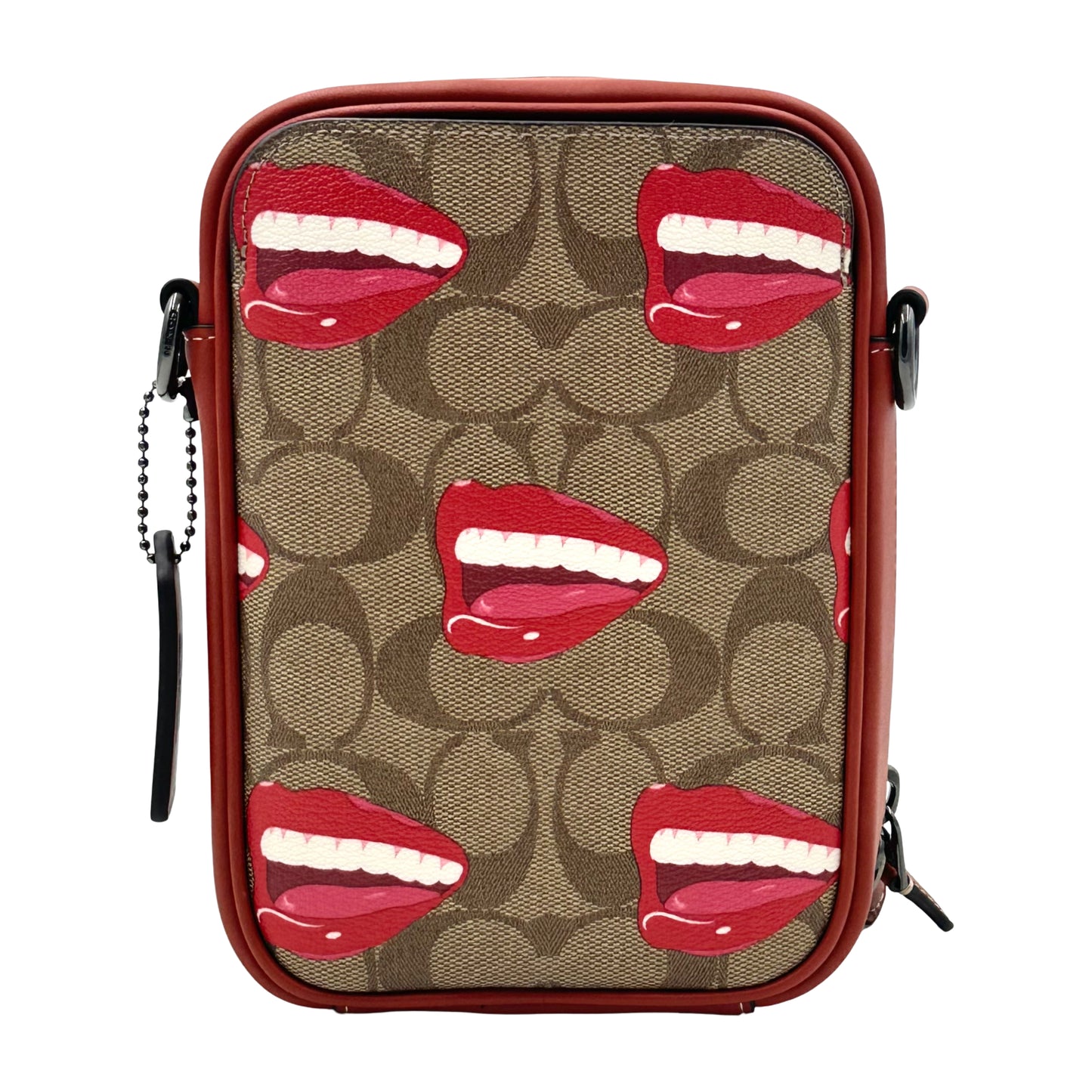 Coach X Tom Wesselmann Stanton Crossbody In Signature Canvas - Brown Multi