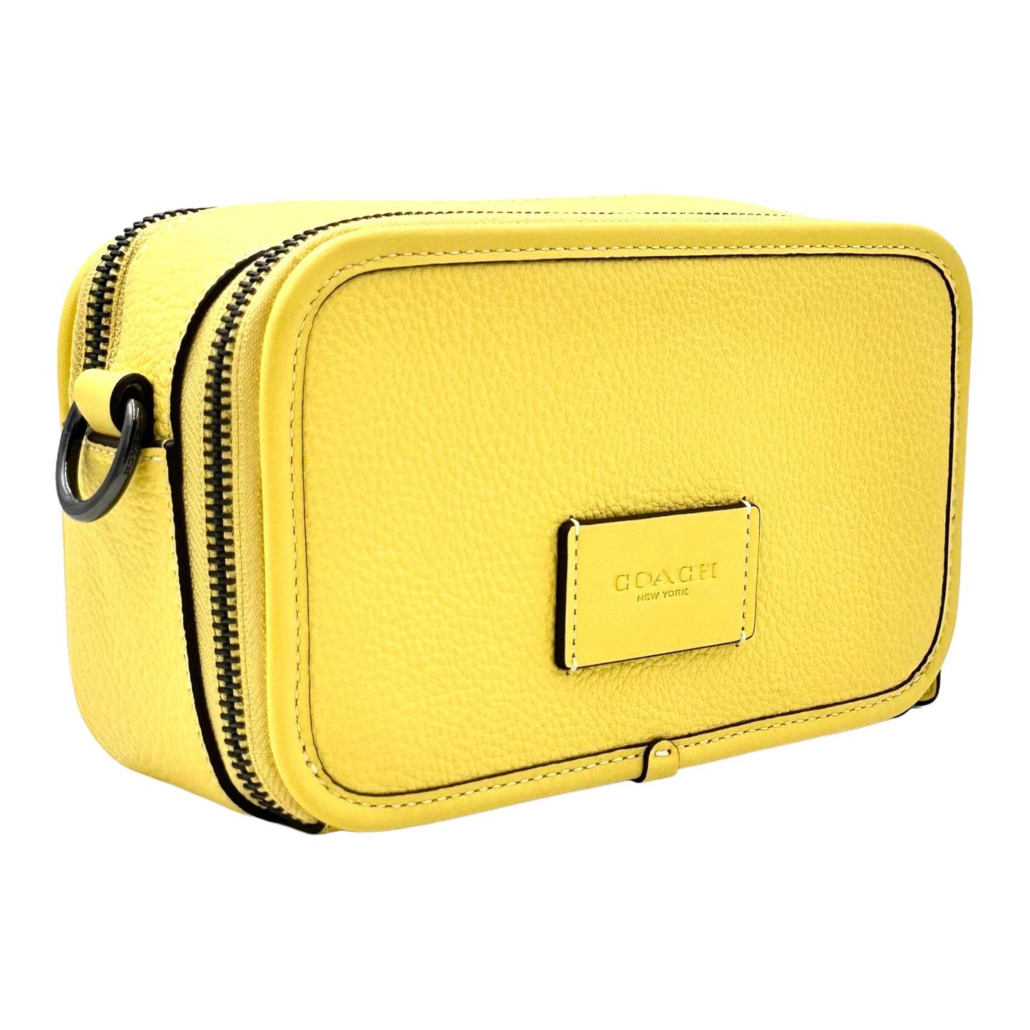 Coach Wyatt Color Block Leather Crossbody Honeycomb