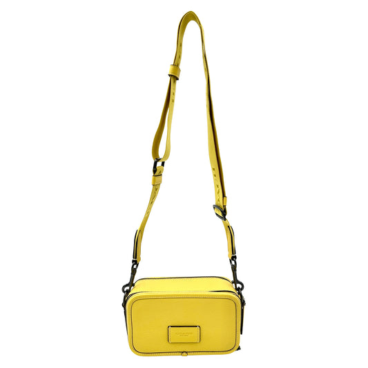 Coach Wyatt Color Block Leather Crossbody Honeycomb