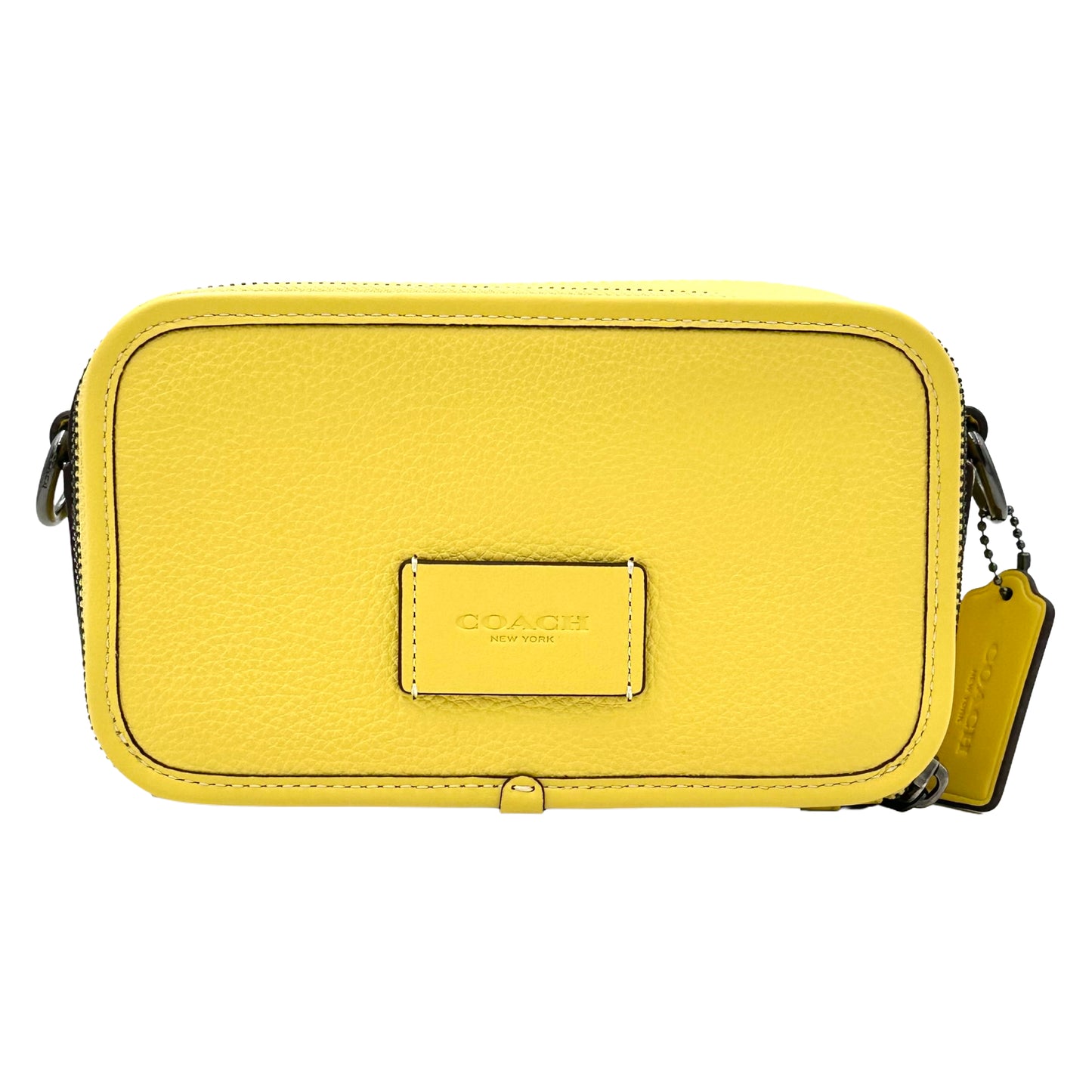Coach Wyatt Color Block Leather Crossbody Honeycomb