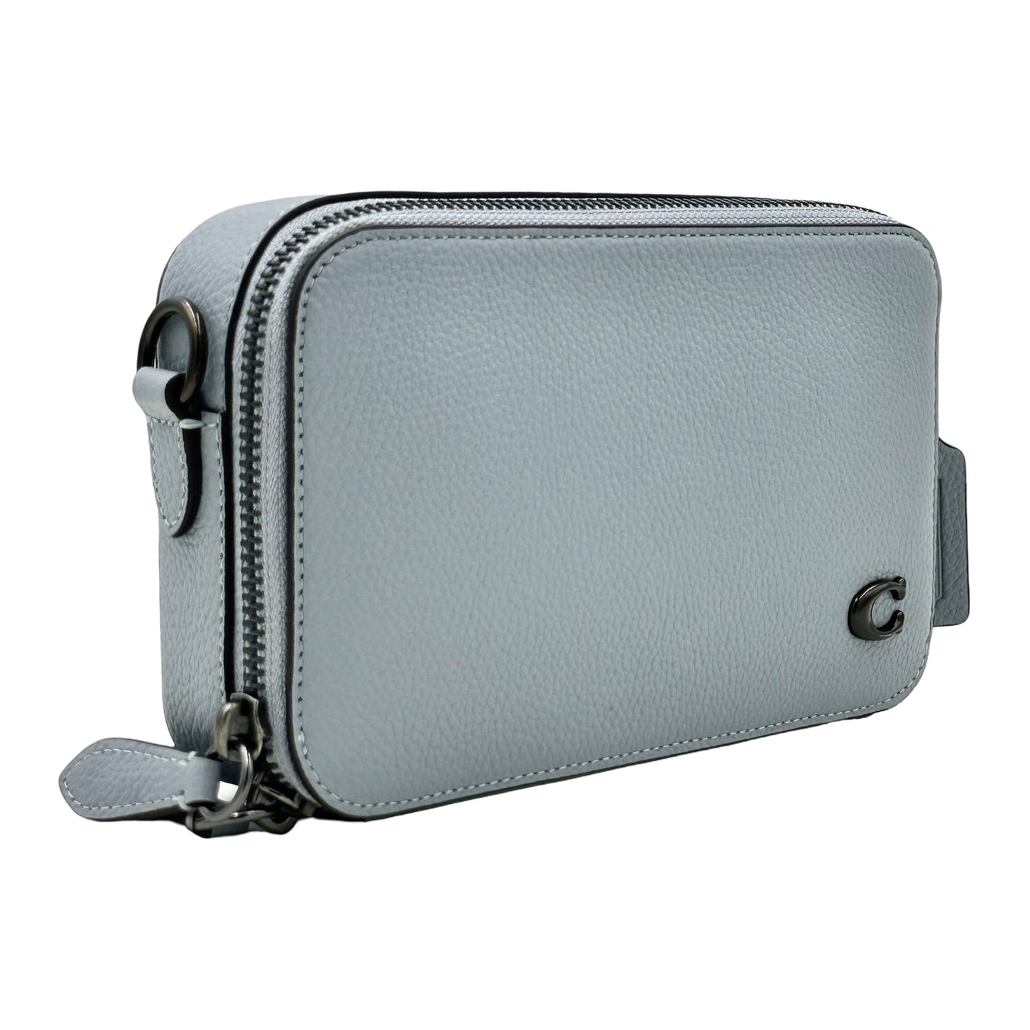 Coach Charter Slim Crossbody Bag- Grey Blue