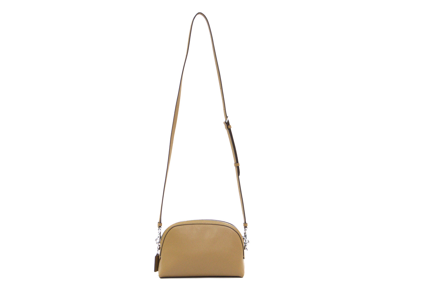 Coach Cross Grain Leather Madi Crossbody- Light Saddle