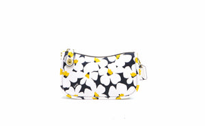 Coach Floral Print Glovetanned Leather Swinger Bag 20 - Chalk Multi - www.unoo.com
