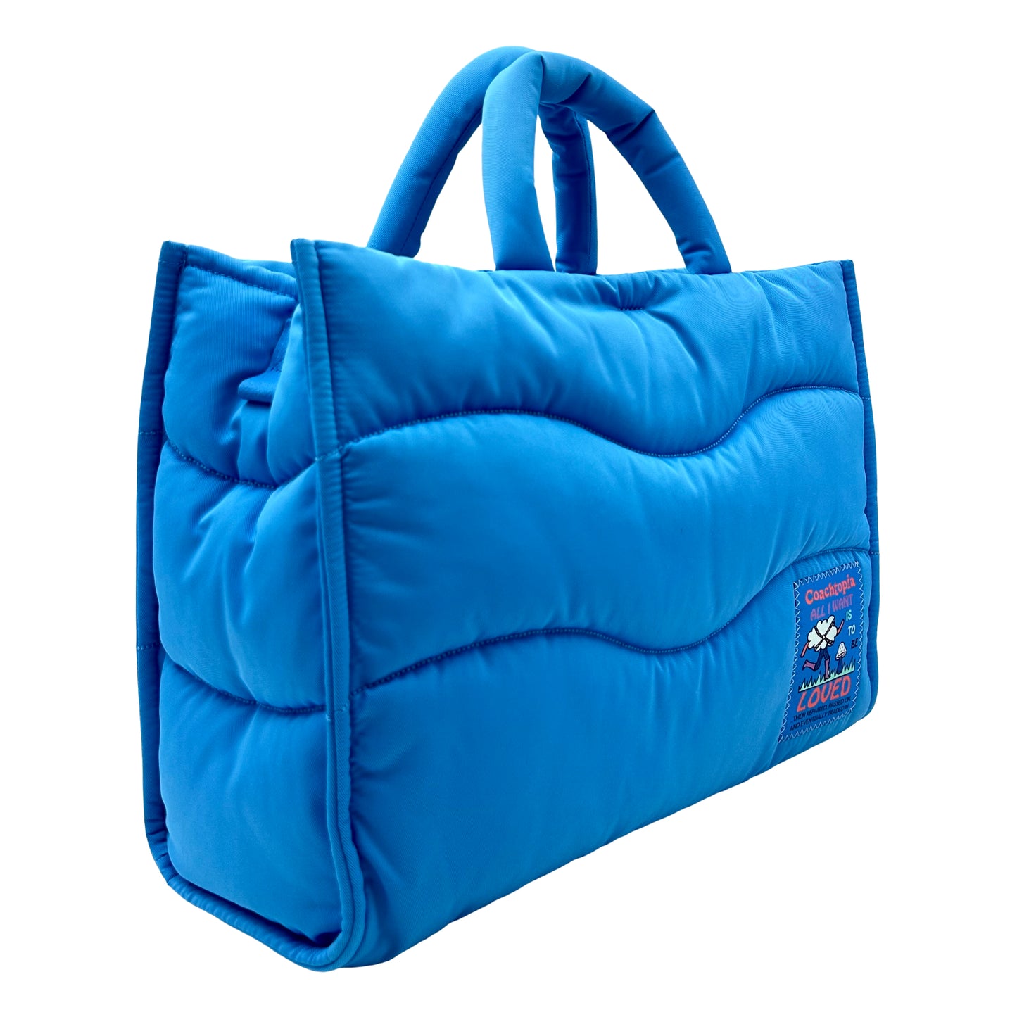 Coach Coachtopia Loop Tote- Surf Blue