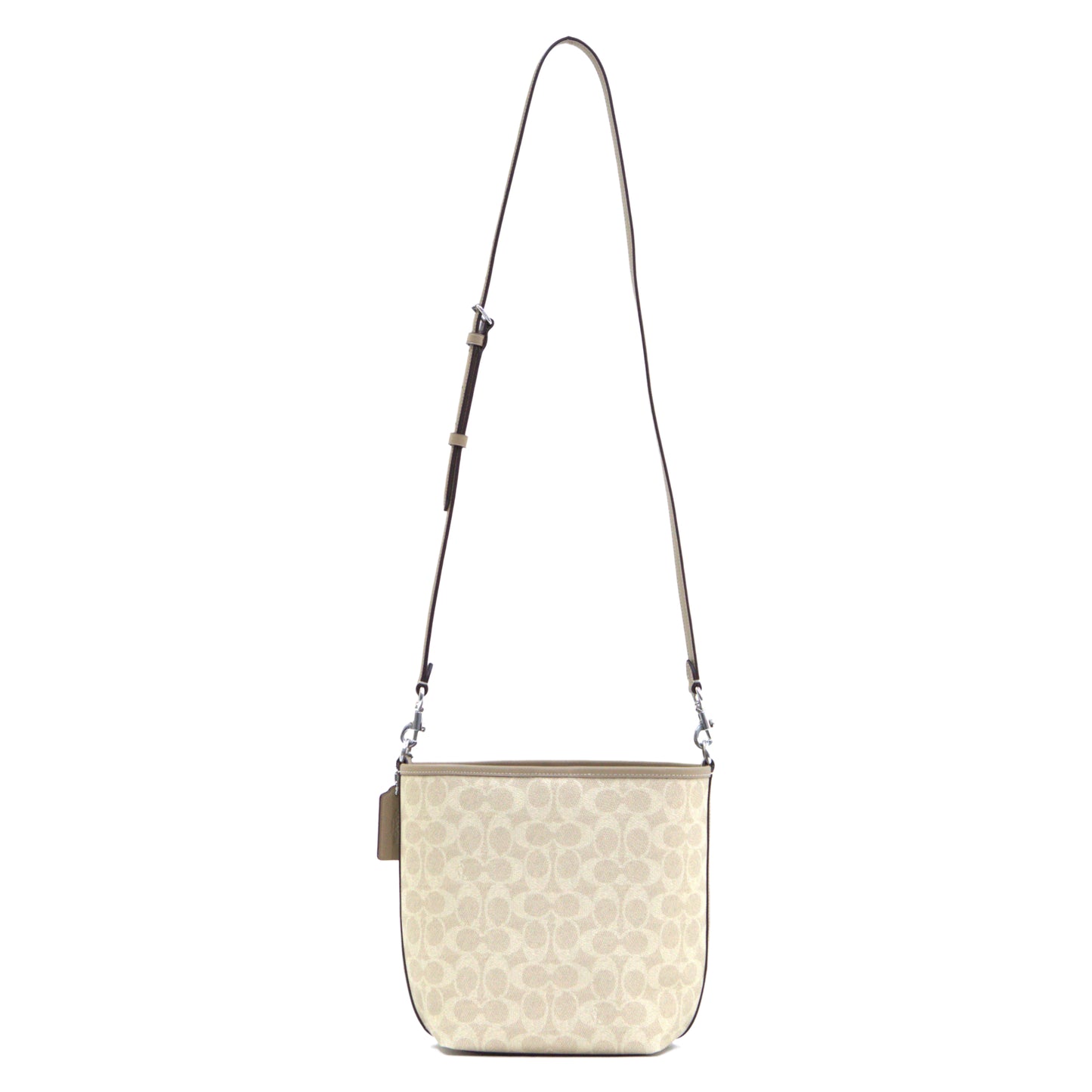 Coach City Bucket Bag In Signature Canvas - Sand Taupe