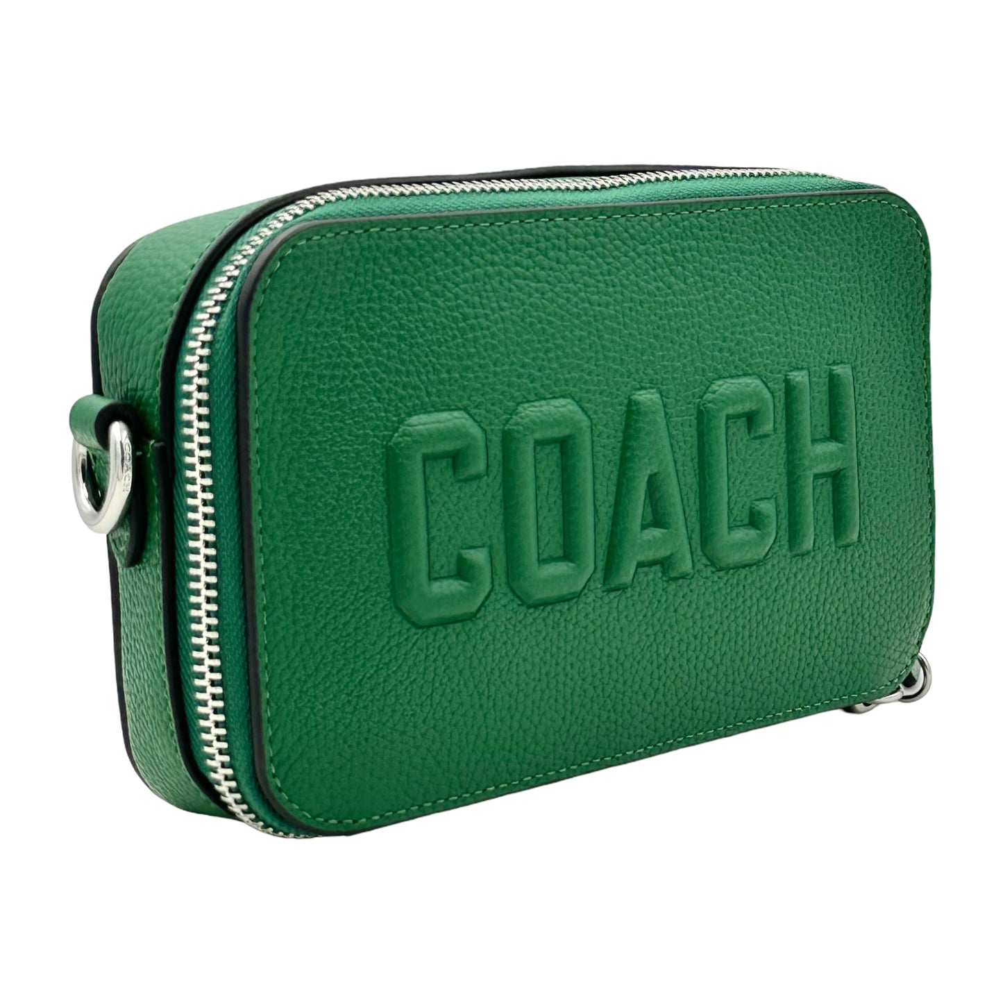 Coach Charter Slim Crossbody Bag With Coach Graphic- Ivy