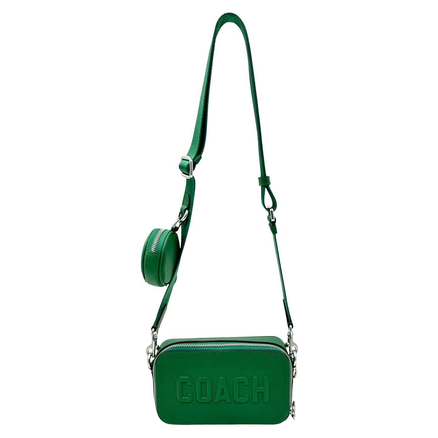 Coach Charter Slim Crossbody Bag With Coach Graphic- Ivy