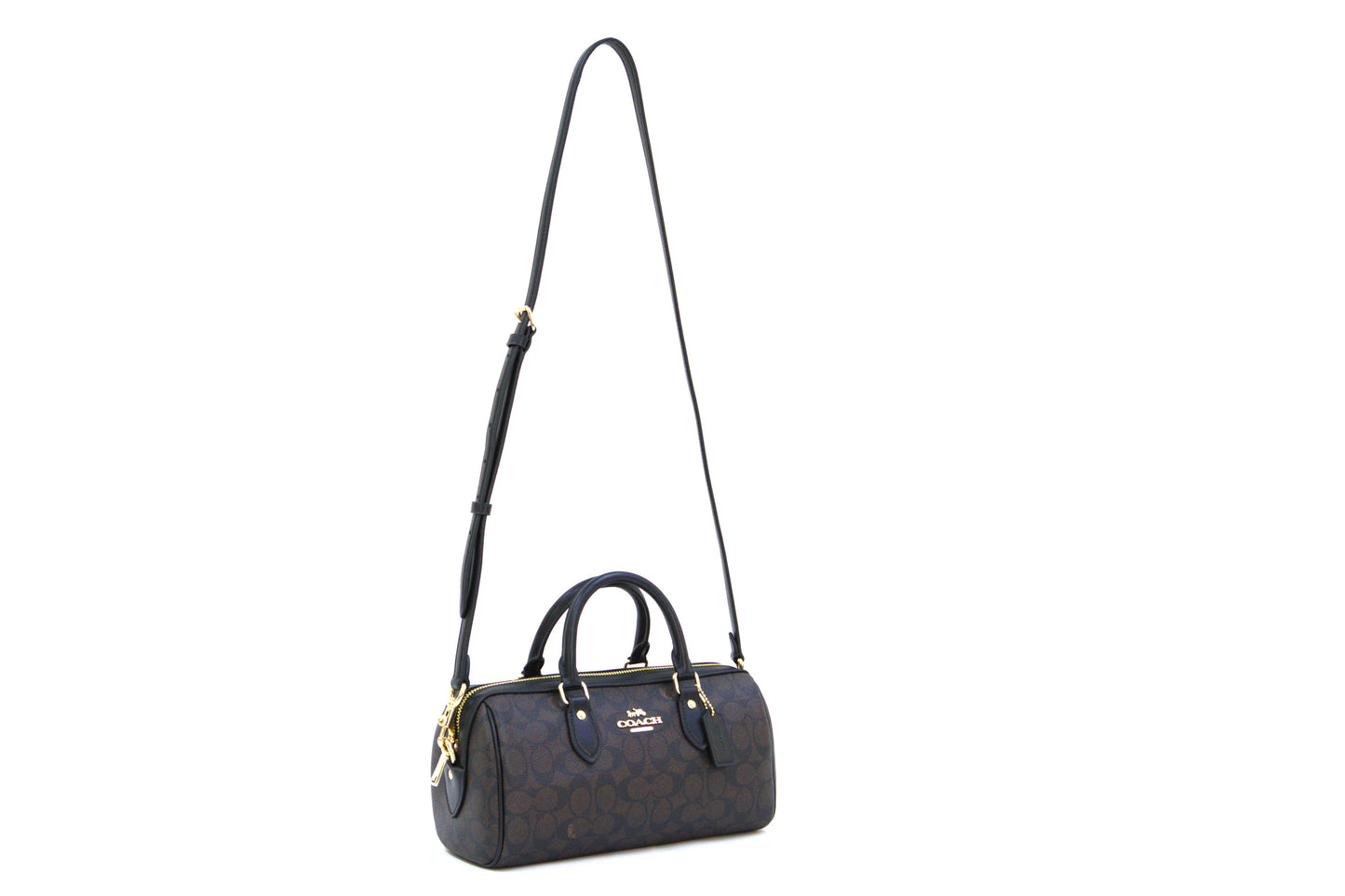 Coach Long Rowan Signature - Walnut/Black