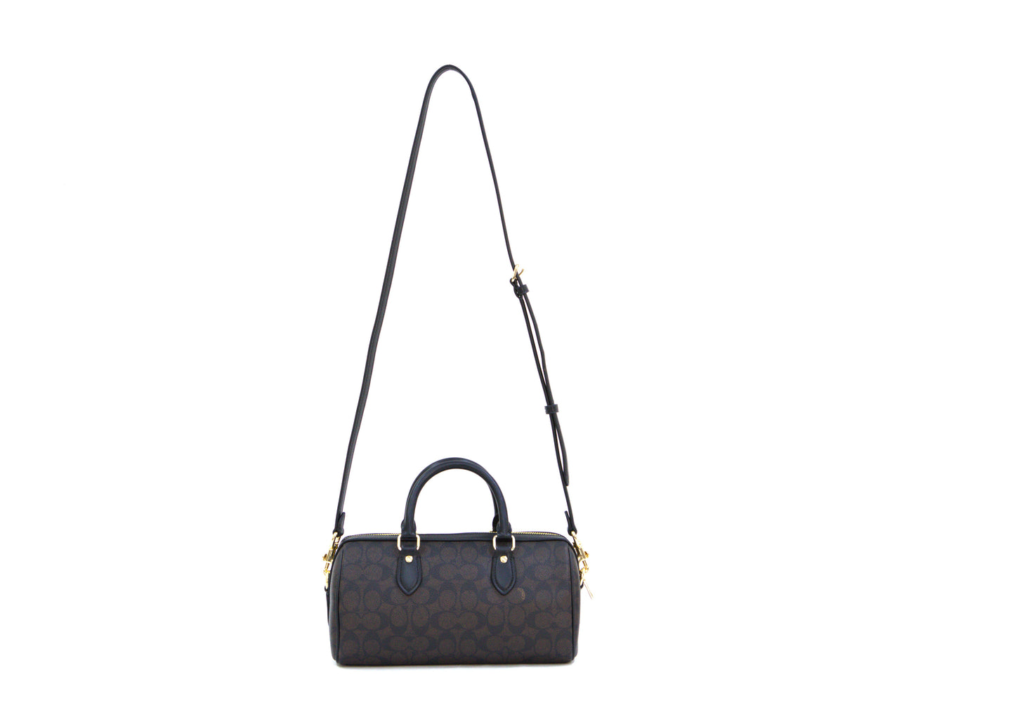 Coach Long Rowan Signature - Walnut/Black