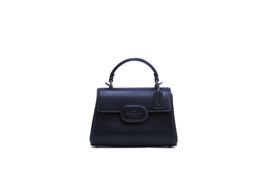Coach Eliza Mini Top Handle Crossbody Bag - Black