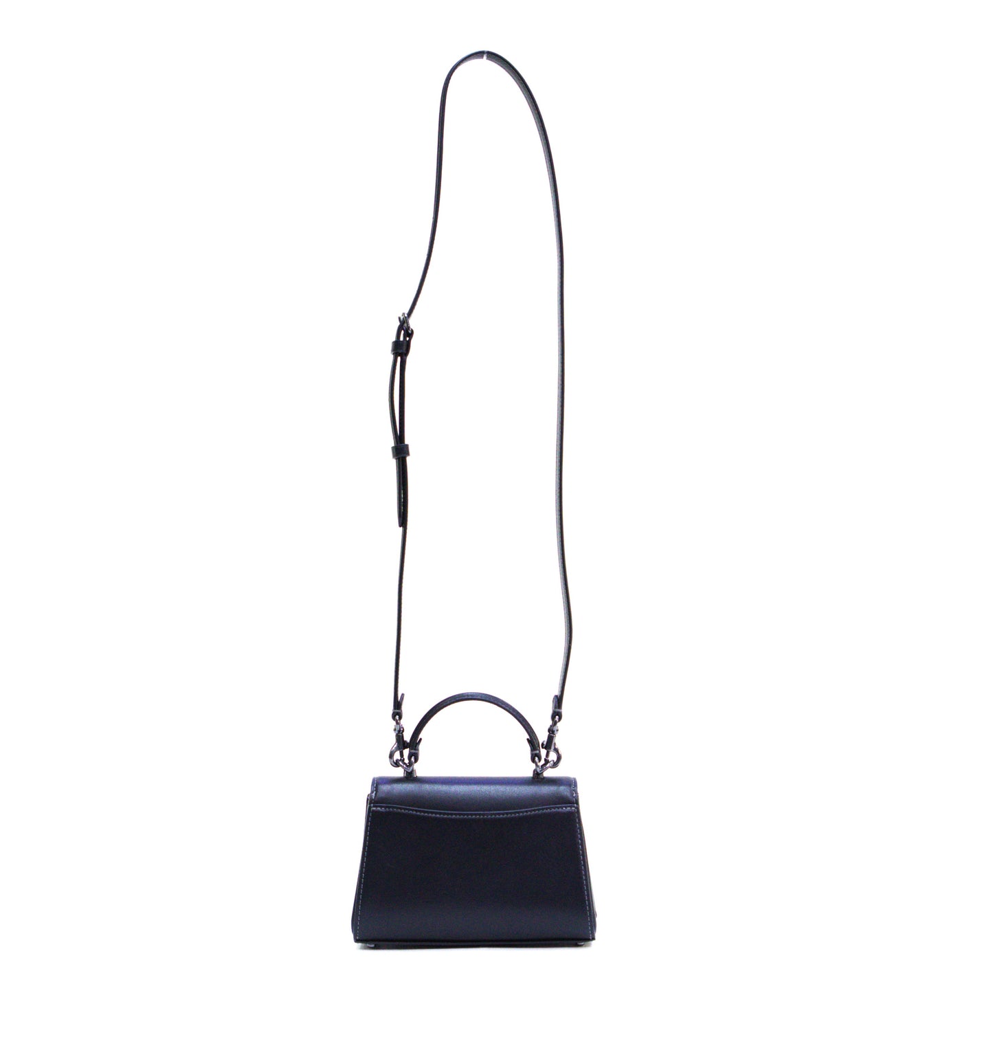 Coach Eliza Mini Top Handle Crossbody Bag - Black
