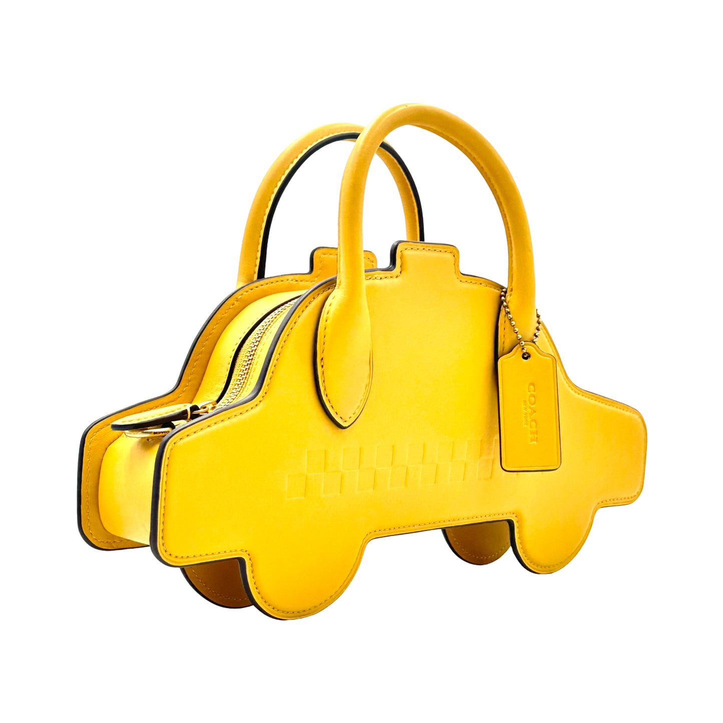Coach Taxi Crossbody Bag - Brass/Yellow