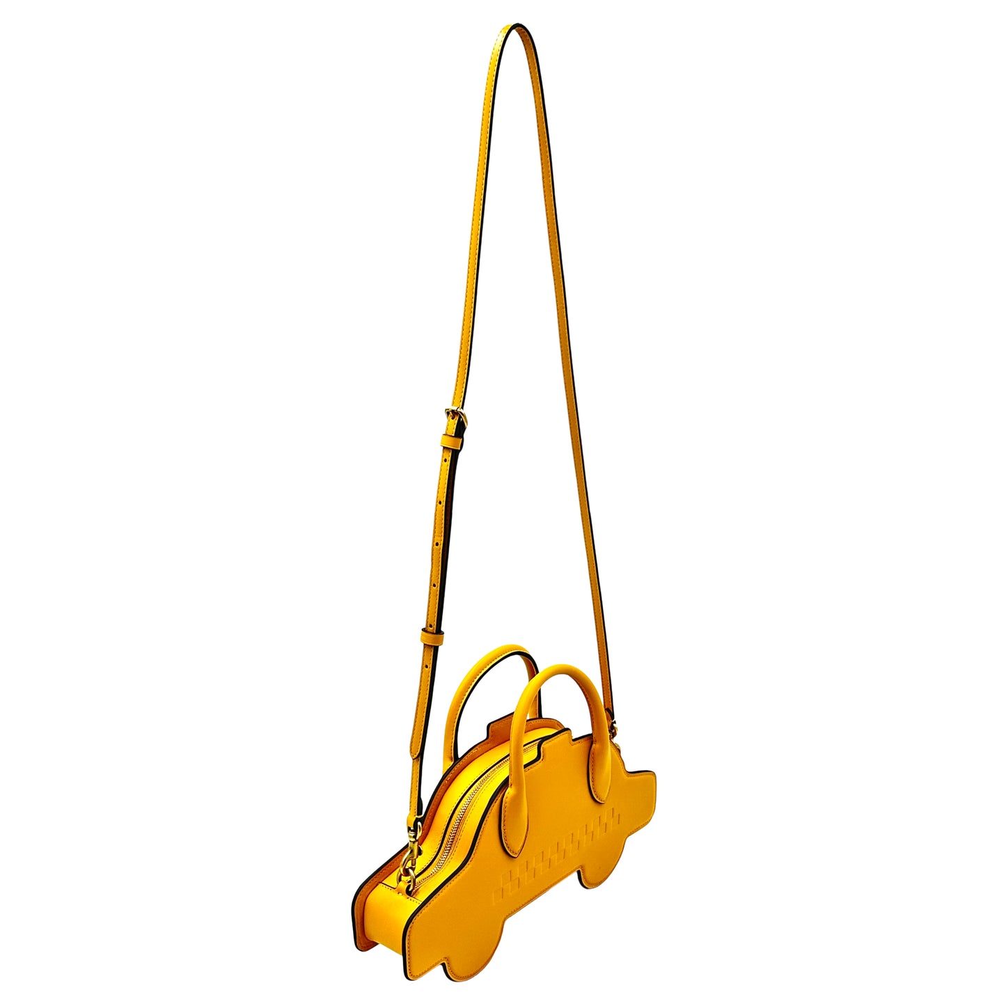 Coach Taxi Crossbody Bag - Brass/Yellow