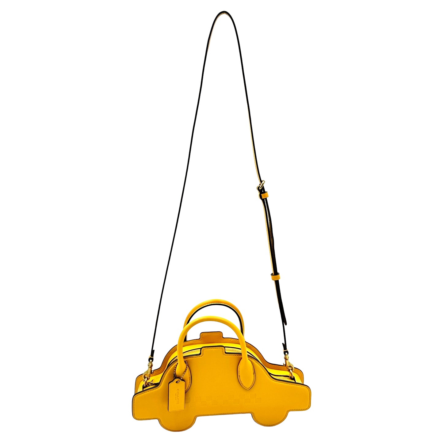 Coach Taxi Crossbody Bag - Brass/Yellow
