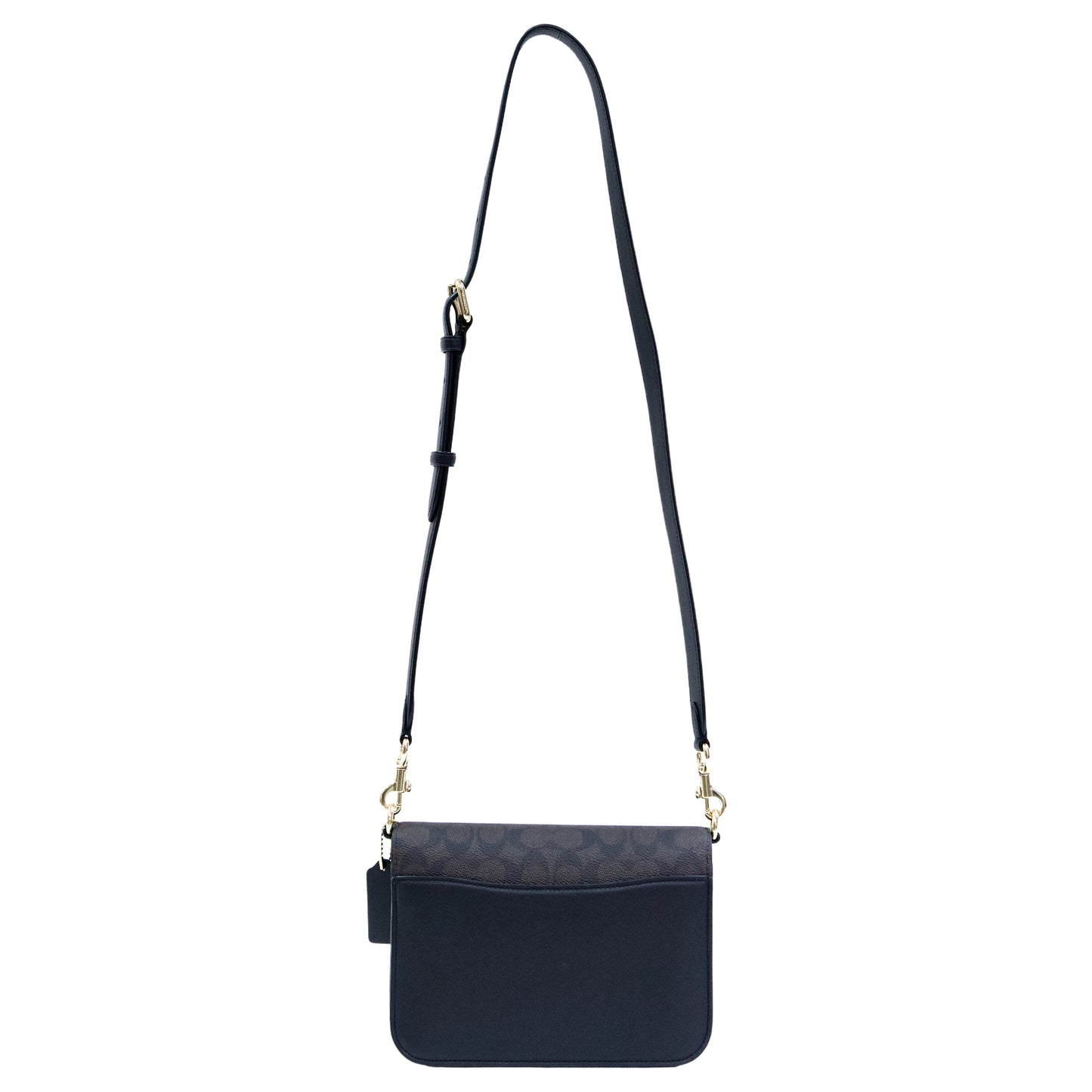 Coach Quinn Bag In Signature Canvas- Gold/ Walnut/ Black