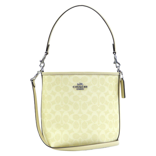 Coach City Bucket Bag In Signature Canvas - Hay