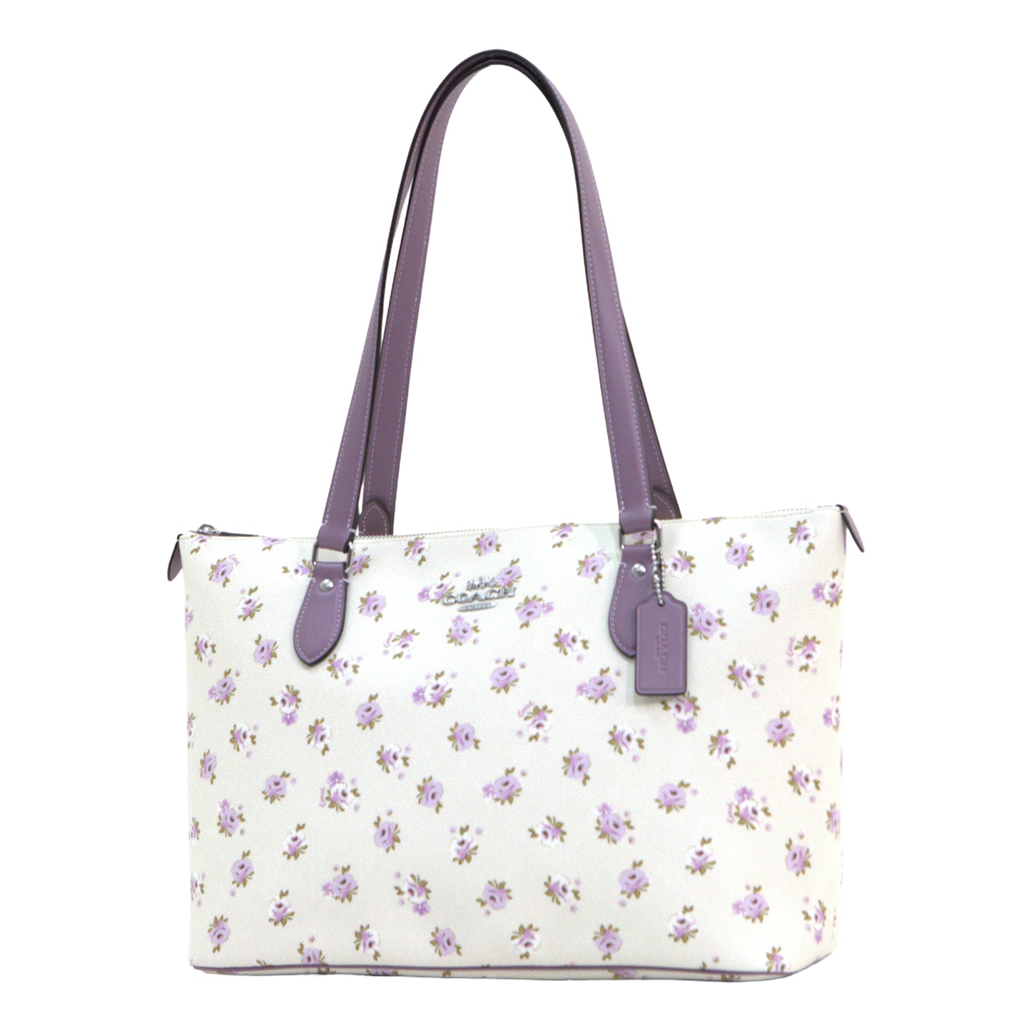 Coach Gallery Tote Bag In Signature Canvas - Chalk Multi