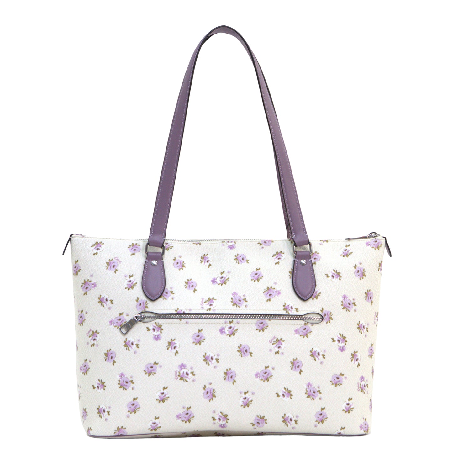 Coach Gallery Tote Bag In Signature Canvas - Chalk Multi