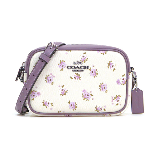 Coach Mini Jamie Camera Bag With Floral Print - Chalk Multi