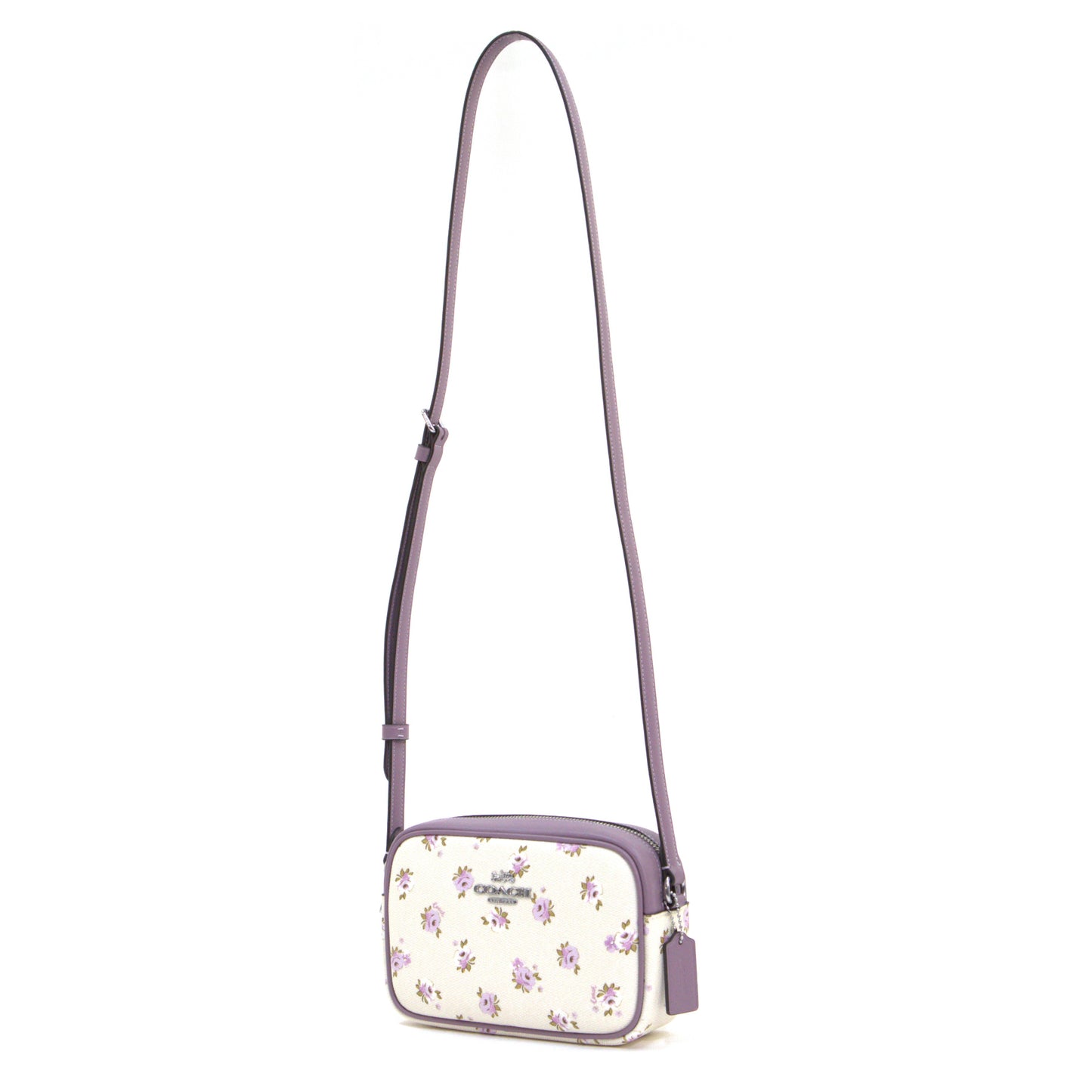Coach Mini Jamie Camera Bag With Floral Print - Chalk Multi
