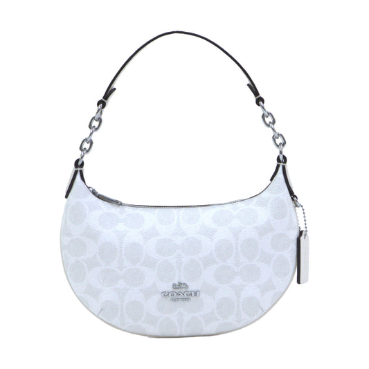 Coach Mini Payton Signature - White Chalk