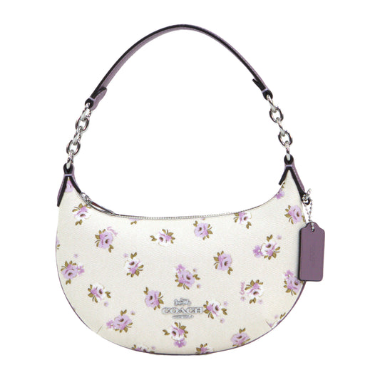 Coach Mini Payton Bag With Floral Print - Chalk Multi
