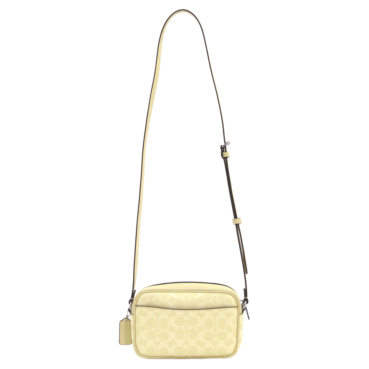 Coach Mini Jamie In Signature Canvas - Hay