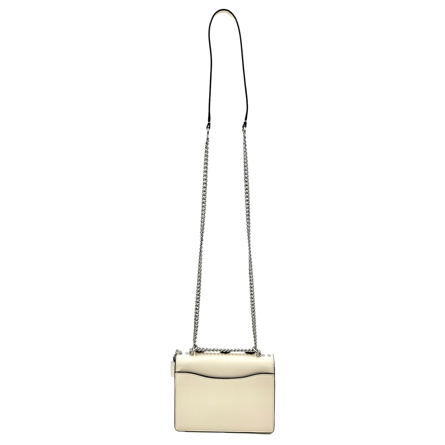 Coach Mini Klare Crossbody Bag With Floral Applique- Chalk