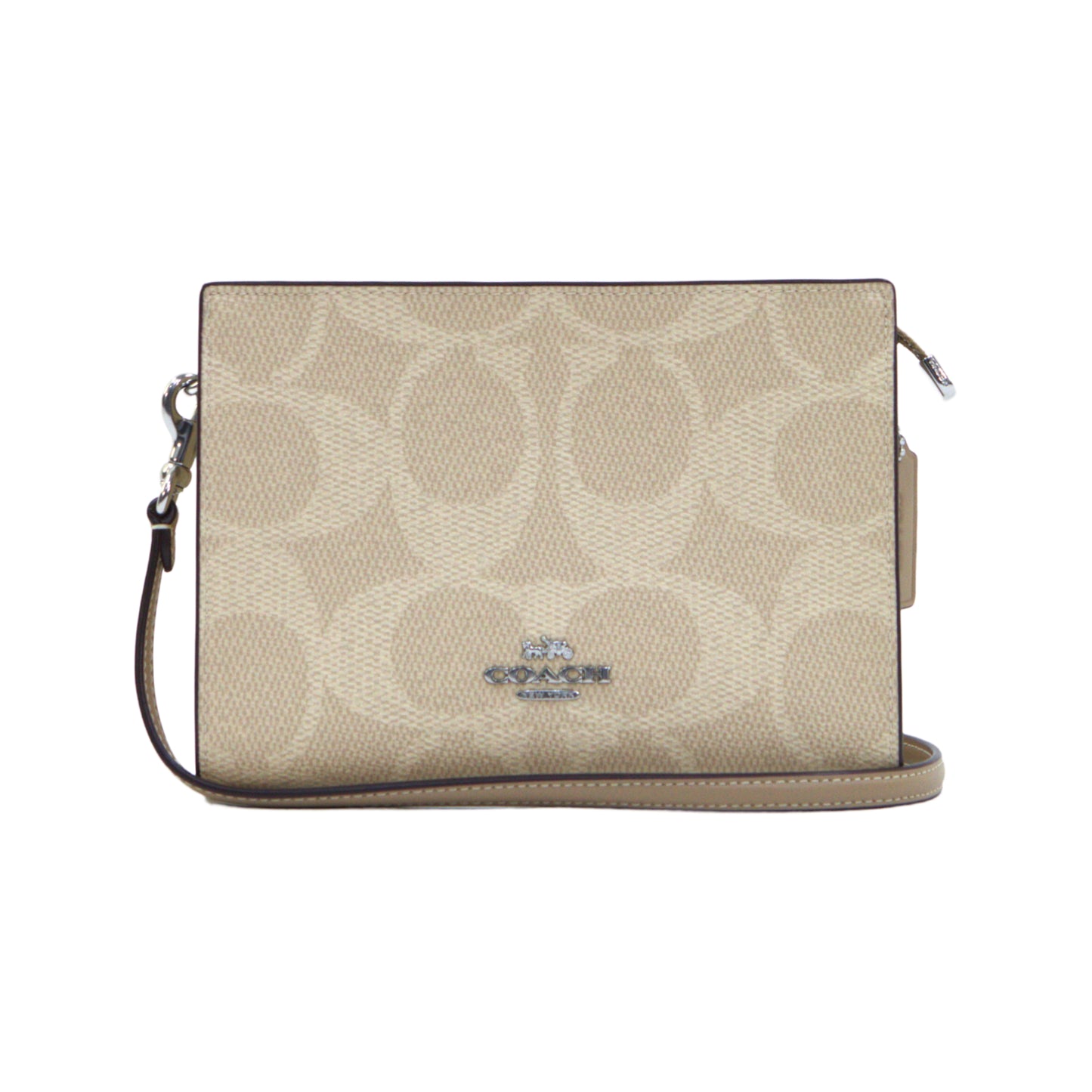 Coach Slim Crossbody Mx Signature - Sand/Taupe