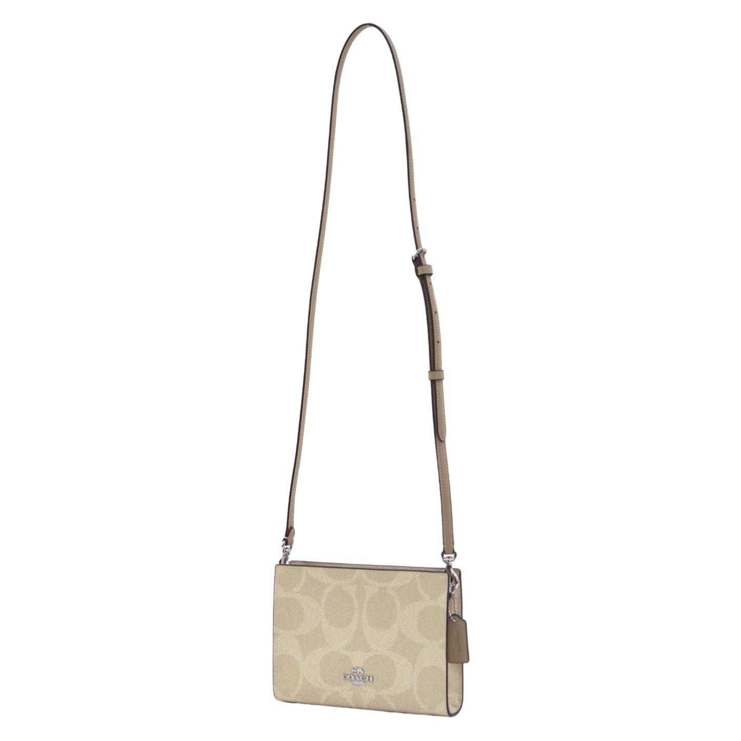 Coach Slim Crossbody Mx Signature - Sand/Taupe