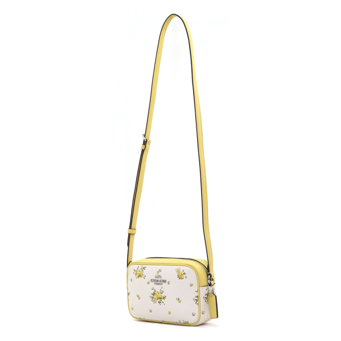 Coach Mini Jamie Camera Bag With Floral Print - Chalk Multi