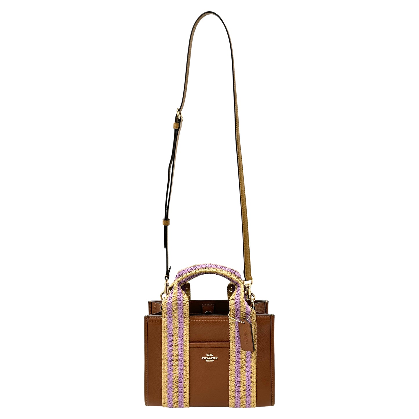 Coach Smith Tote Bag 24- Redwood Multi