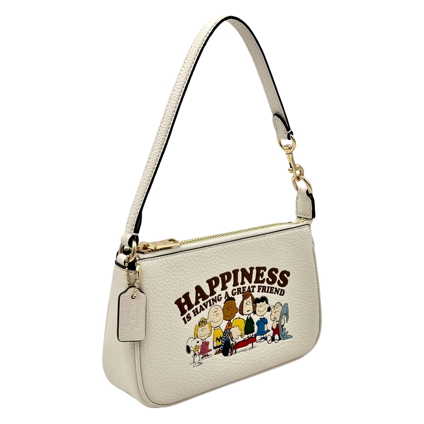 Coach X Peanuts Nolita 19-Gold/Chalk Multi