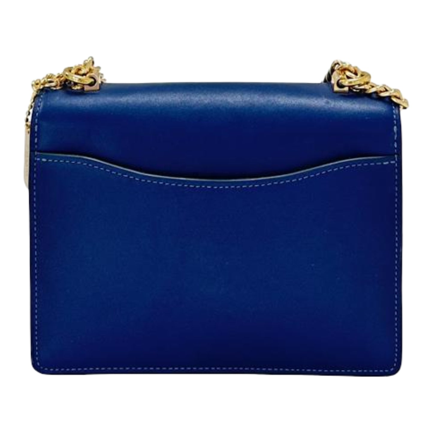 Coach Mini Klare Crossbody Bag- Deep Blue/ Tan