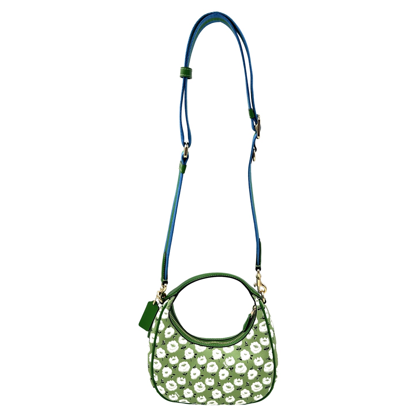 Coach Carmen Mini Crossbody Bag With Floral Print - Kelly Multi