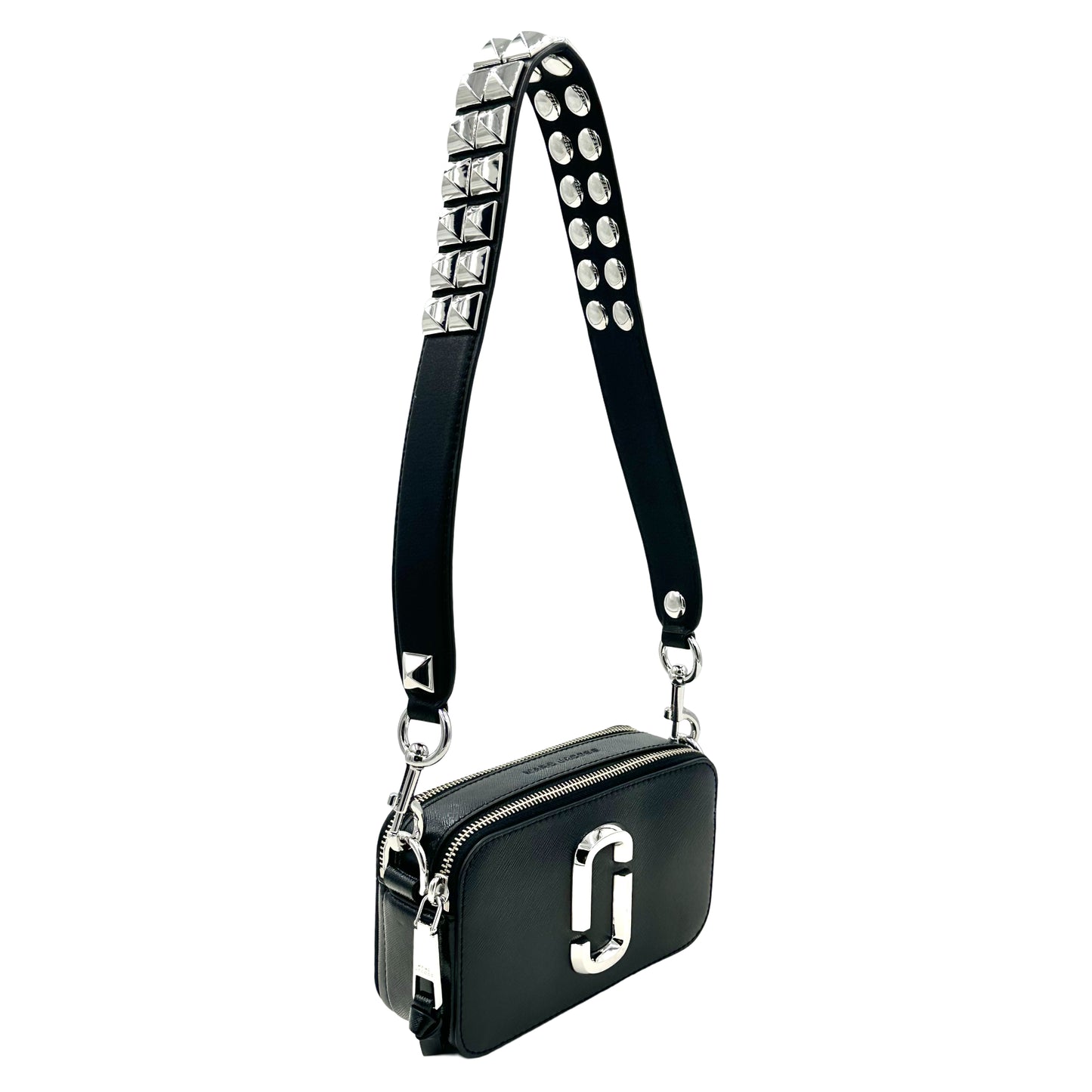 Marc Jacobs The Snapshot Black Studded - Black