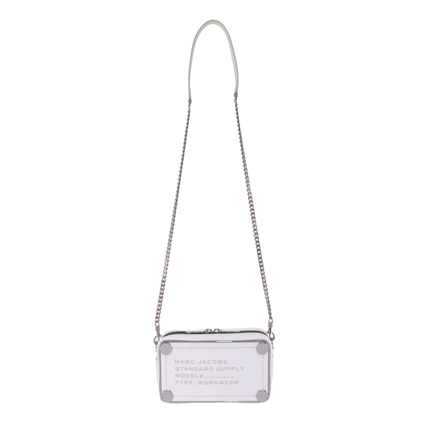 Marc Jacobs Box Bag Chain Crossbody Bag - Cotton