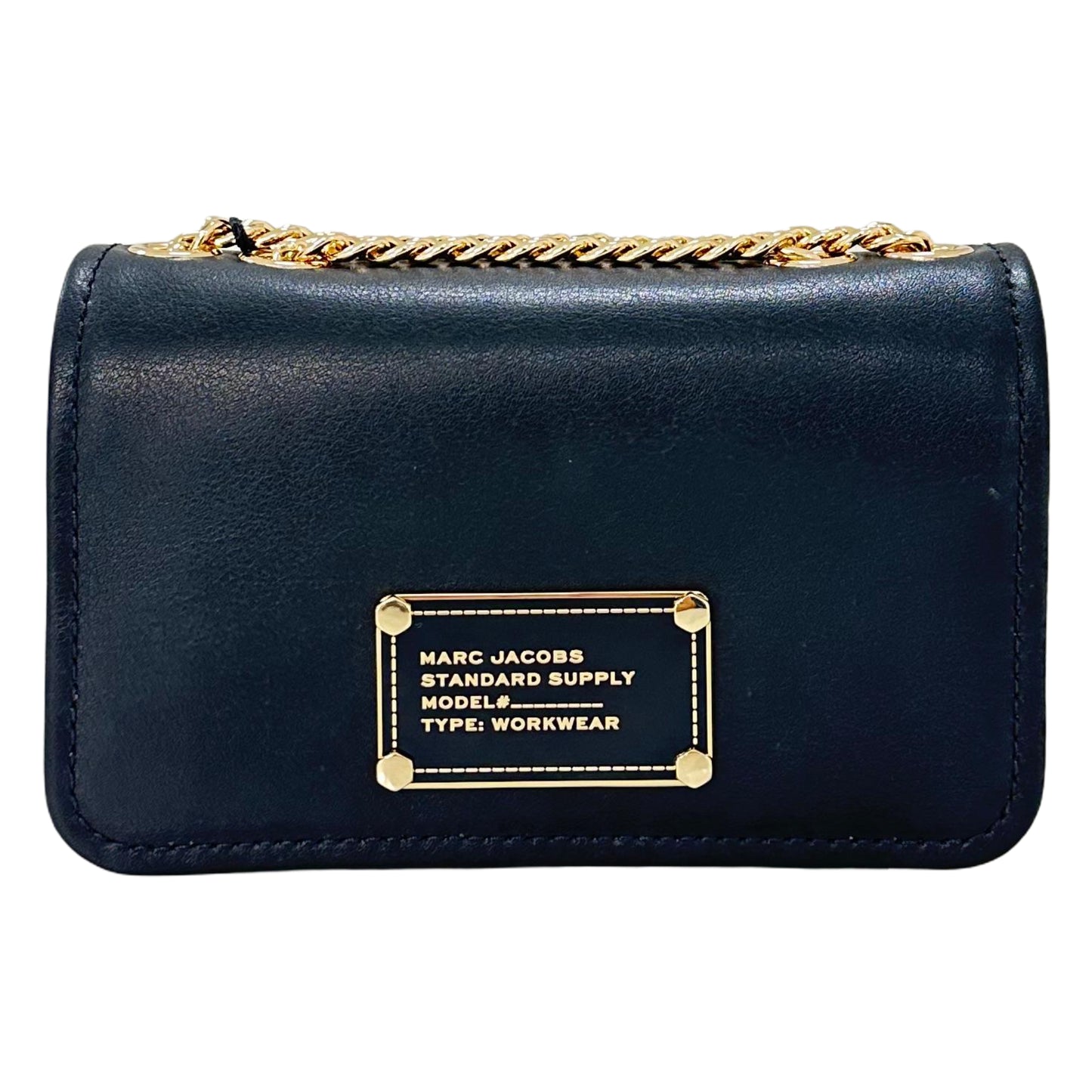 Marc Jacobs Standard Supply Mini Leather Crossbody Bag - Black