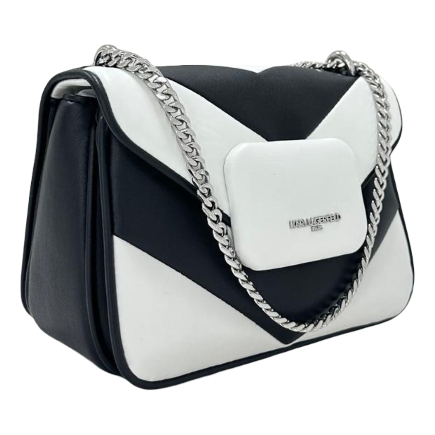 Karl Lagerfeld Fleur Small Shoulder Bag – Black