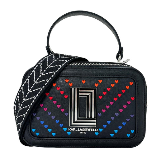 Karl Lagerfeld Simone Crossbody- Black