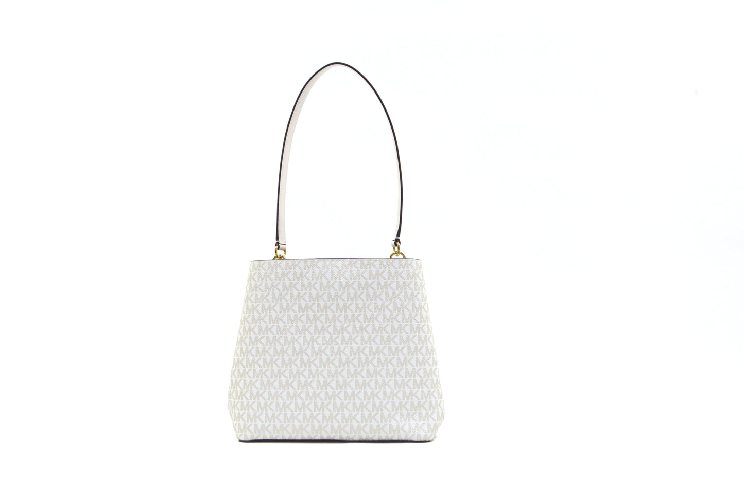 Michael Kors Pratt Medium Bucket Shoulder Bag - Pale Gold