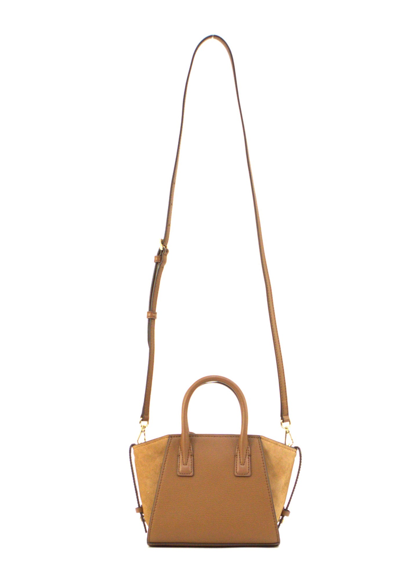 Michael Kors Avril Extra Small Satchel Shoulder Crossbody Bag - Luggage