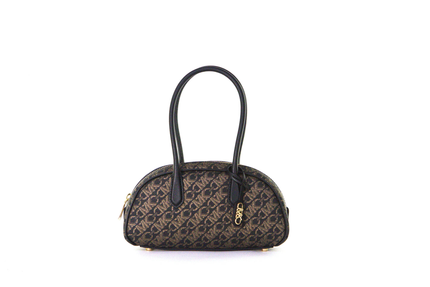 Michael Kors Lulu Small Satchel - Black/Gold
