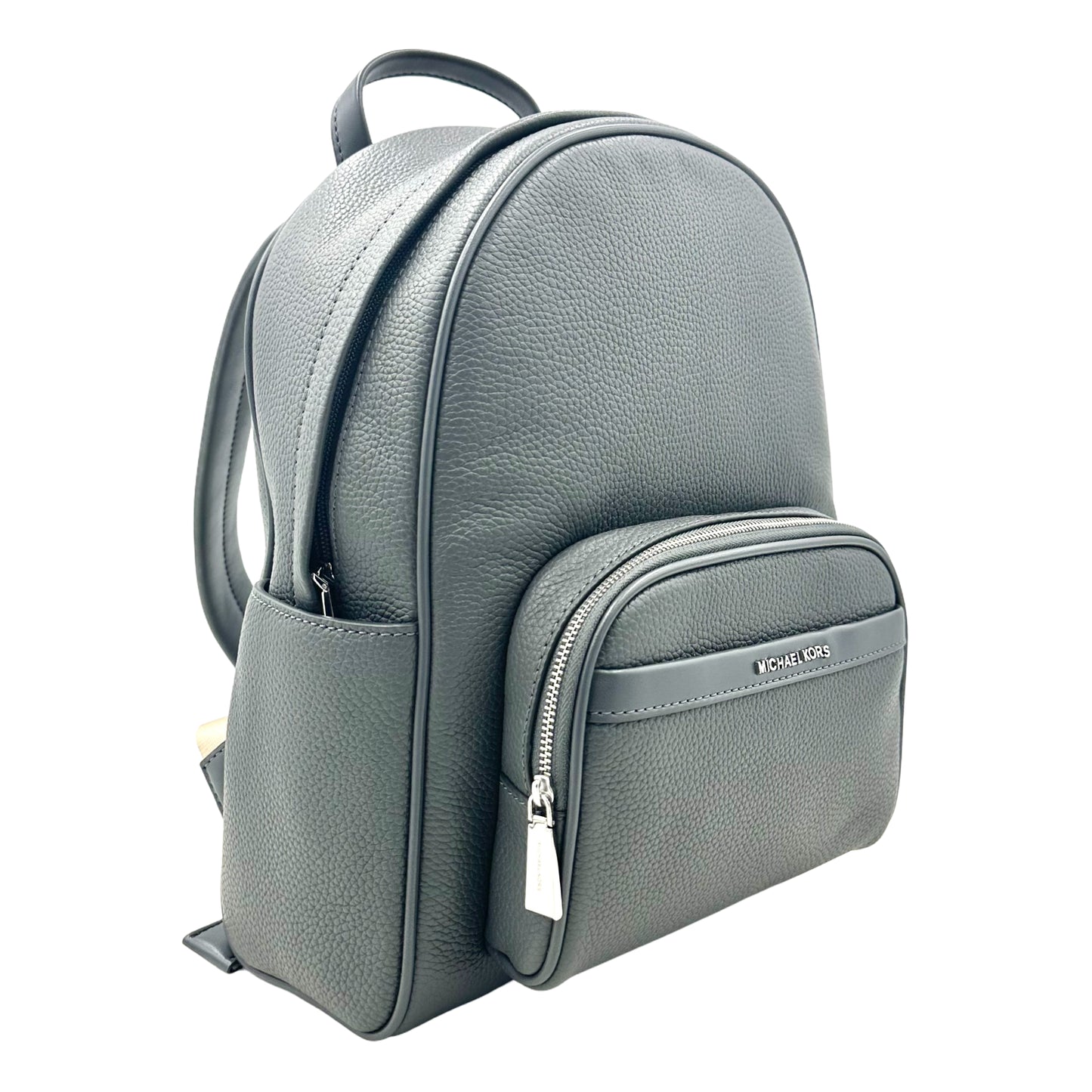 Michael Kors Bex Medium Pebble Leather Backpack - Slate
