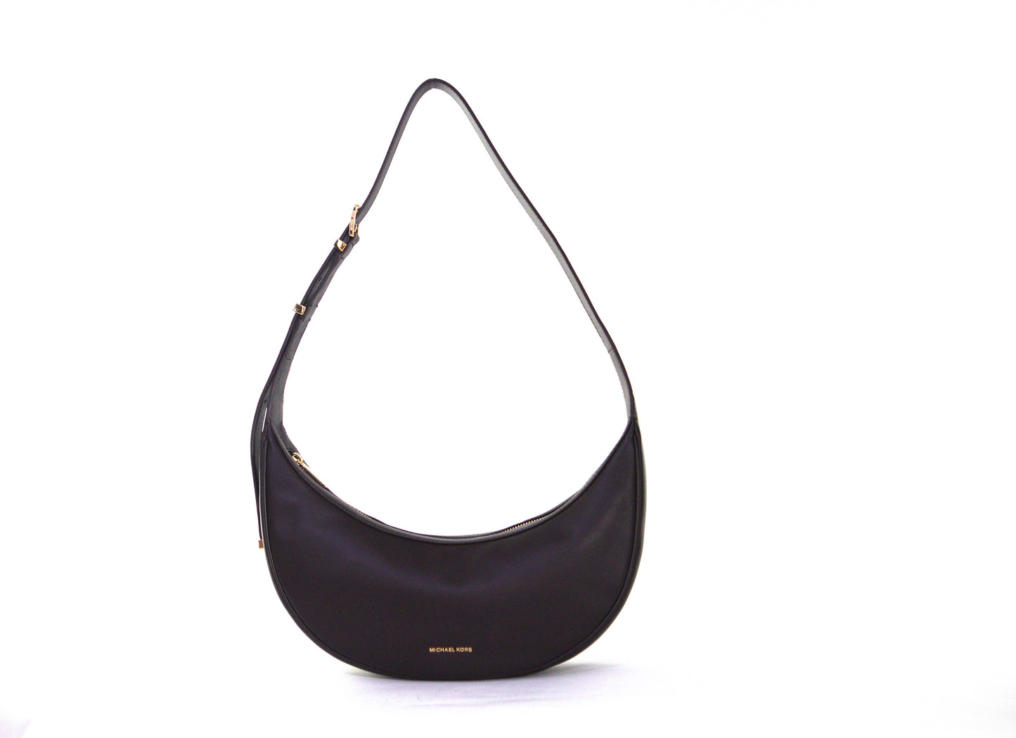 Michael Kors Avra Medium Convertible Leather Sling Crossbody - Chocolate