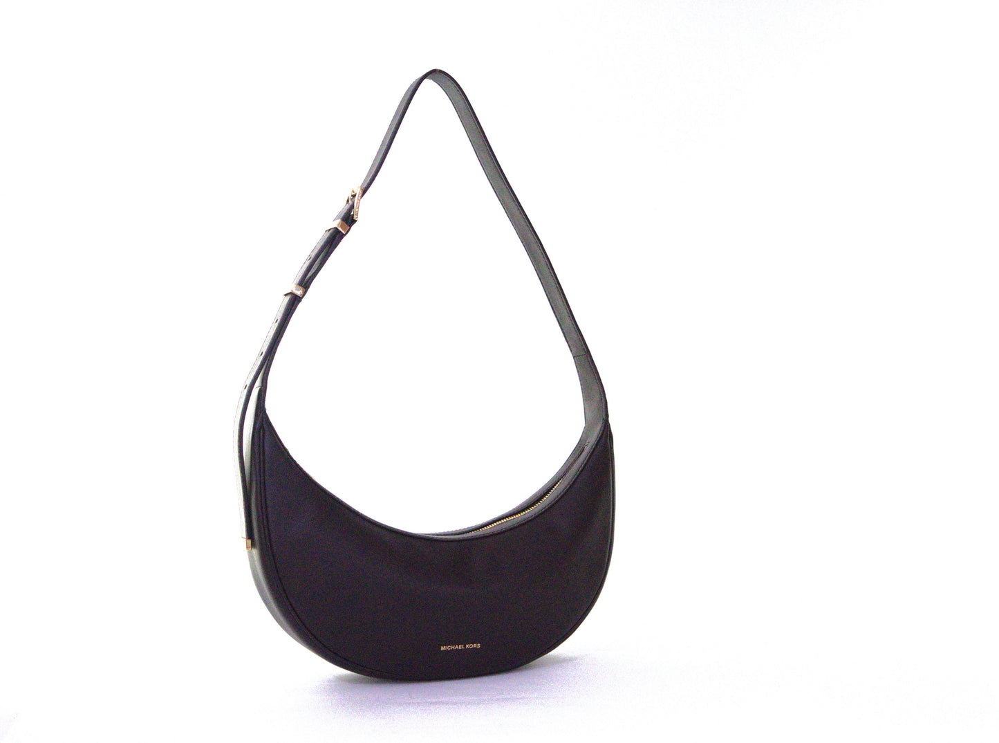Michael Kors Avra Medium Convertible Leather Sling Crossbody - Chocolate