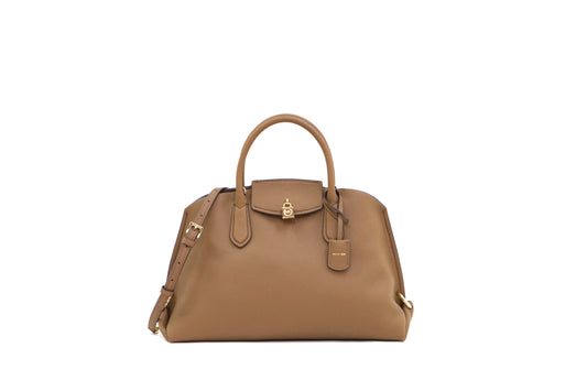 Michael Kors Sandra Large Satchel Bag - Luggage