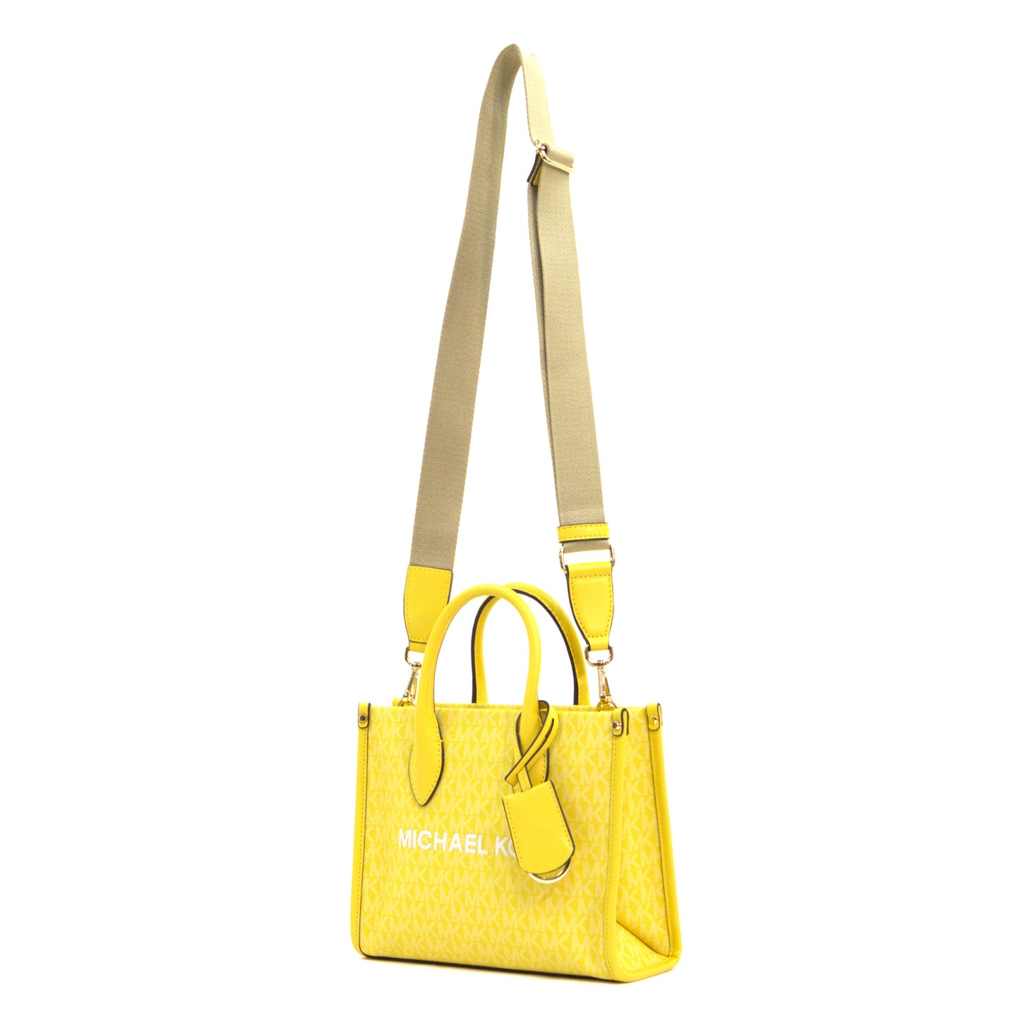 Michael Kors Mirella Small Shopper Crossbody - Daisy Yellow