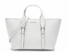 Michael Kors Small Moore-Optic White/Aluminum