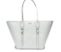 Michael Kors Moore Large Buckle Tote-Optic White
